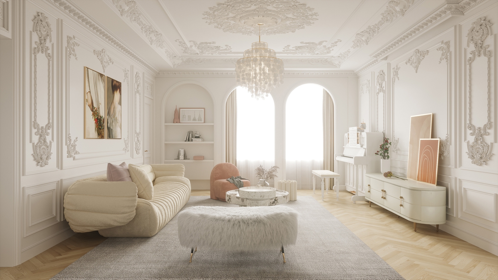 溫馨的奶油風丨暖而不熱，甜而不膩